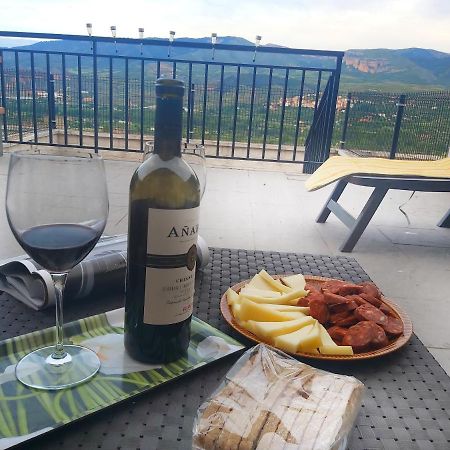 Chalet El Mirador Del Valle Barbacoa By Apartamentos Logrono Nalda Dış mekan fotoğraf