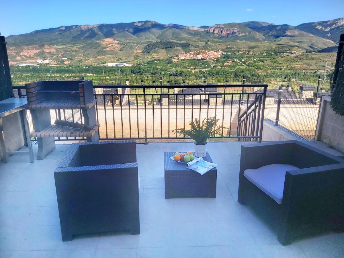Chalet El Mirador Del Valle Barbacoa By Apartamentos Logrono Nalda Dış mekan fotoğraf