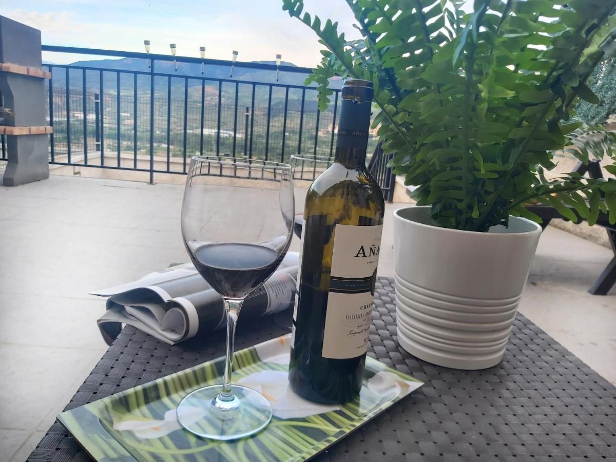 Chalet El Mirador Del Valle Barbacoa By Apartamentos Logrono Nalda Dış mekan fotoğraf
